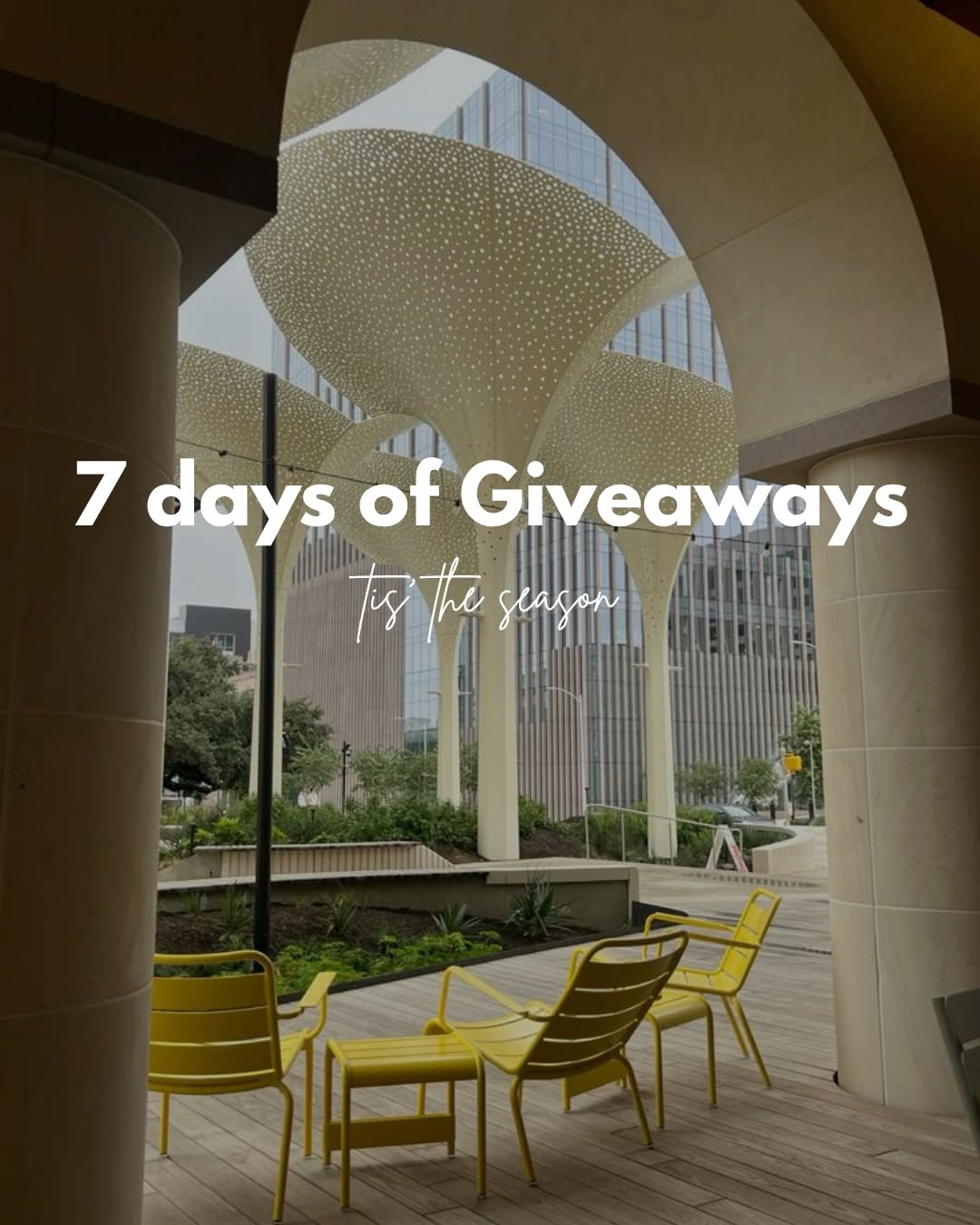 Tis' the Season of gift giving! Join us for 7 days of celebrating you. \ud83d\udc9d\nStarting on December 1st, stay tuned for daily posts of your gift must-haves!\n\nDrop a comment for a giveaway option you'd like! \ud83c\udf81