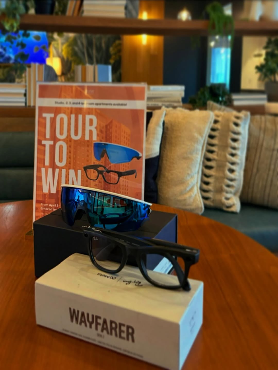 Your future just got a whole lot clearer! \ud83d\udd76\ufe0f\u2728\n\nWant to snag the ultimate tech upgrade? We are giving away TWO pairs of smart glasses\u2014a pair of Ray-Ban Meta and a pair of Oakley Meta glasses! Whether you're capturing memories on the way to class or just leveling up your style, these are a total game-changer. \ud83e\udd18\ud83d\udd25\n\nIt's super easy to enter:Just come by for a tour of Rise at West Campus! Every new tour is a chance to win. \ud83c\udfc3\u200d\u2642\ufe0f\ud83d\udca8\n\nThe Clock is Ticking:The deadline to tour and enter is May 1st, 2026. Don't wait\u2014come see your future home and get your name in the drawing! \ud83d\udcc5\n\nWe can't wait to show you around and help you find your perfect spot. See you soon! \ud83e\udde1\ud83e\udef6\n\n