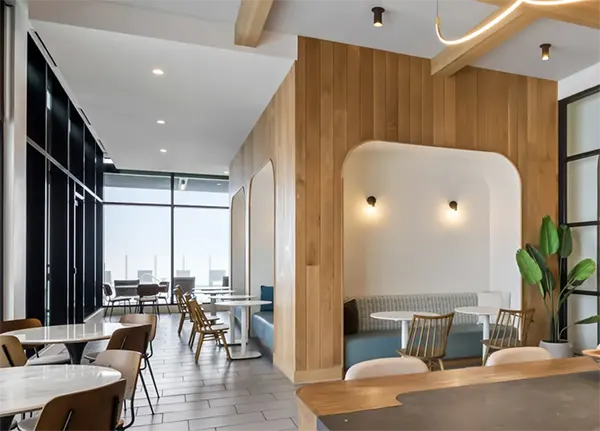 On-site cafe with wifi