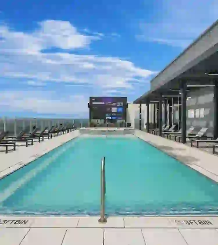 Take in the sun on the Skydeck